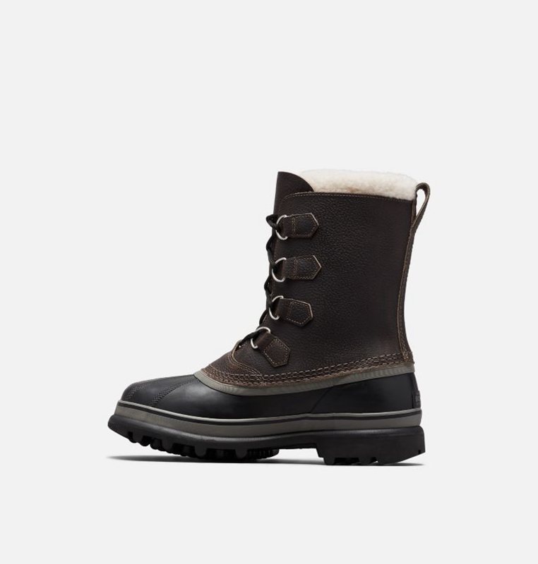 Sorel Erkek Caribou™ Wool - Kar Botu Siyah - 075-GHLAUR